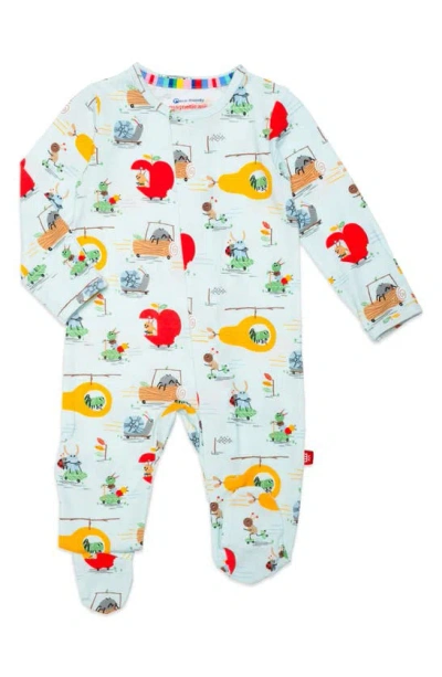 Magnetic Me Unisex Fruity Rightfit Footie - Baby In Neutral