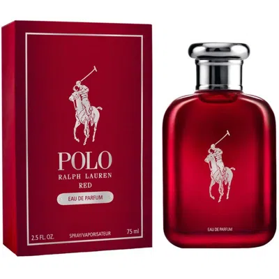 Ralph Lauren Pormes25 2.5 oz Polo Red Edp Perfume Spray For Men In White