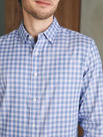 Faherty Movement&trade; Shirt In Lilac Waters Gingham