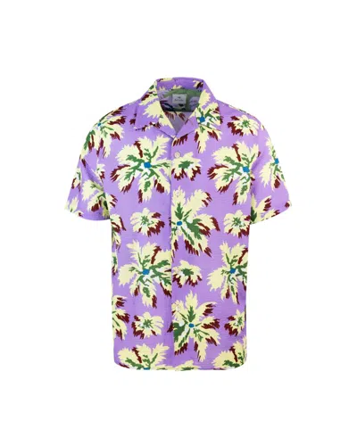 Ps By Paul Smith Ps Paul Smith Shirt In Lilac