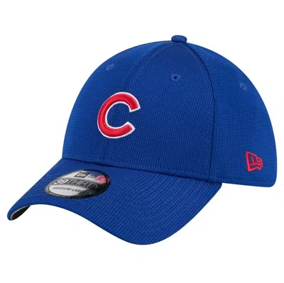 New Era Royal Chicago Cubs Active Pivot 39thirty Flex Hat