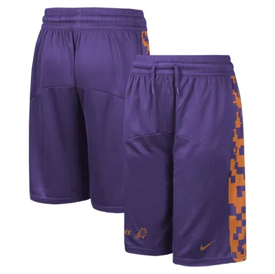 Nike Kids' Youth  Purple Phoenix Suns Courtside Starting Five Team Shorts