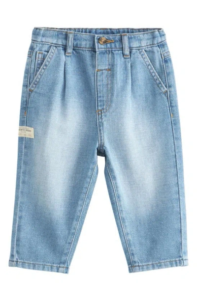 Next Kids' Cotton Denim Jeans In Blue