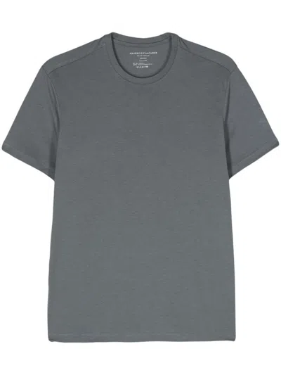 Majestic Filatures Short Sleeve Round Neck T-shirt Clothing In Grey