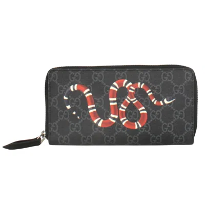 Gucci Black Canvas Wallet  ()