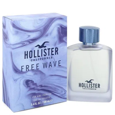 Hollister 547555 3.4 oz Men Free Wave Cologne Eau De Toilette Spray In White