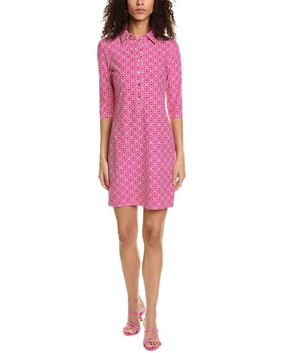 Jude Connally Womens Susanna Tailored Dress, Xl In Pink