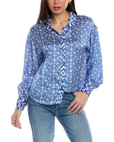 Anna Kay Blouse In Blue