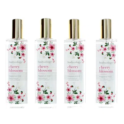 Bodycology Awbccb8fm 8 oz Cherry Blossom Mist Fragrance For Women - Pack Of 4 In White