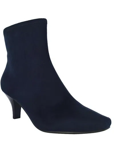 Impo Womens Corduroy Ankle Booties In Blue