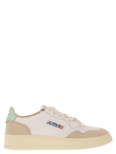 Autry Medalist Low Leather Sneakers In Multi