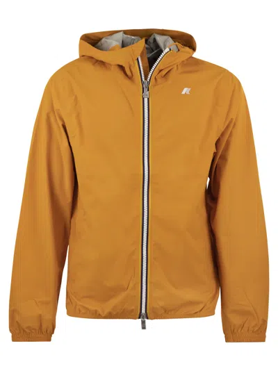 K-way Jack Stretch - Hooded Jacket In Orange