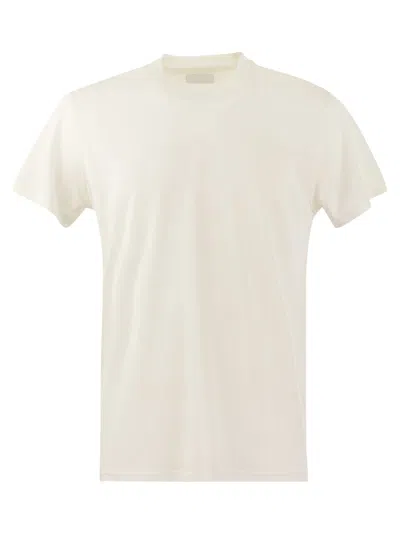 Pt Pantaloni Torino Silk And Cotton T Shirt In Neutral