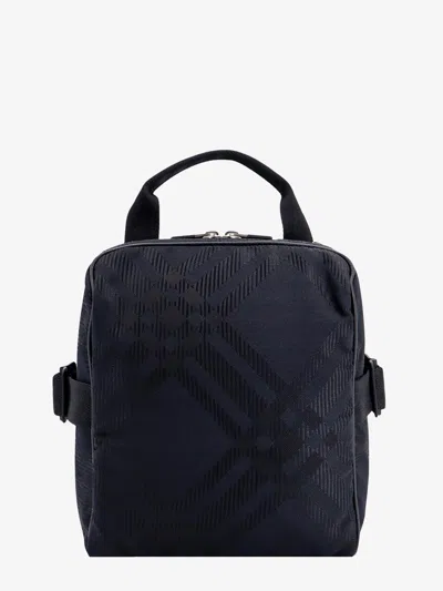 Burberry Man Check Man Black Shoulder Bags