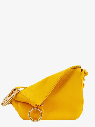 Burberry Woman Shoulder Bag Woman Yellow Shoulder Bags