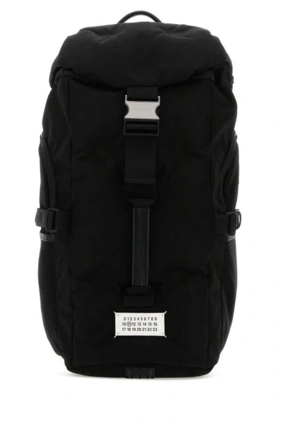 Maison Margiela Glam Slam Sport Large Backpack In Black