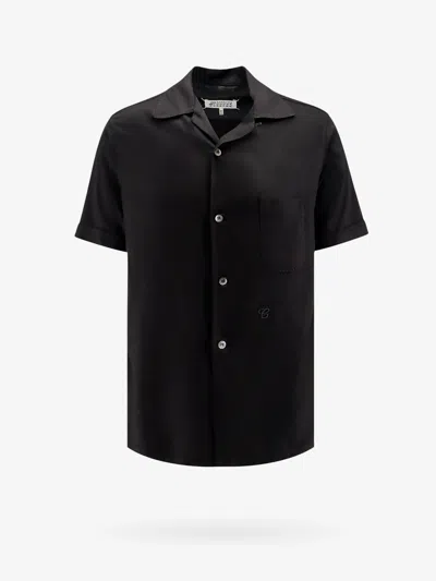 Maison Margiela Man Shrit Man Black Shirts