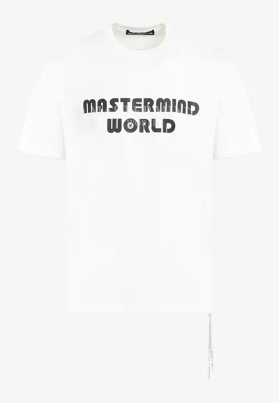 Mastermind Aurora Crewneck T-shirt In White