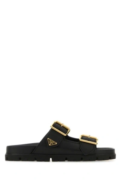 Prada Slippers In Black