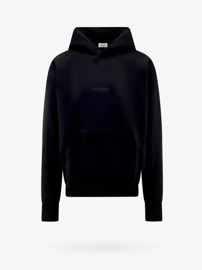 Saint Laurent Man Sweatshirt Man Black Sweatshirts