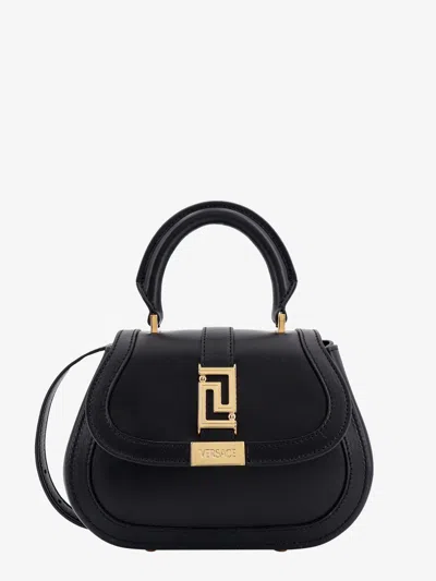 Versace Woman Greca Goddess Woman Black Handbags