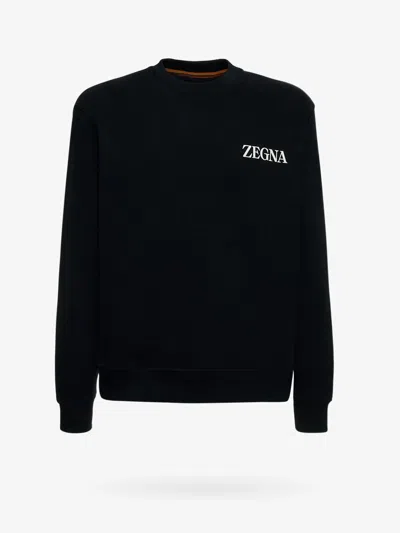 Zegna Man #usetheexisting Man Black Sweatshirts