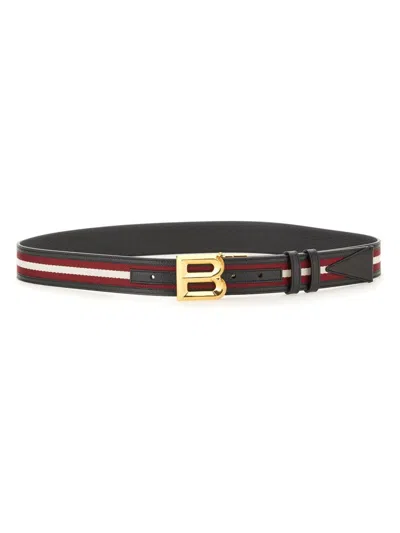 Bally B Bold Belt In Brown