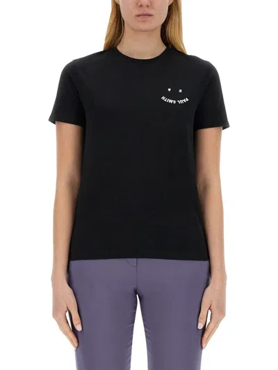 Ps By Paul Smith T-shirt With Logo In Black