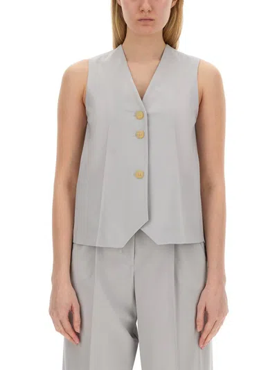 Alysi Waistcoat In White