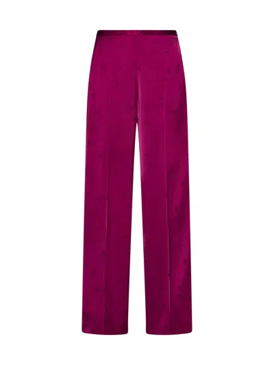 Forte Forte Trousers In Ruby