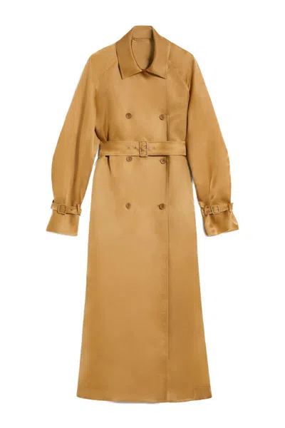 Max Mara Sacco Trench In Brown