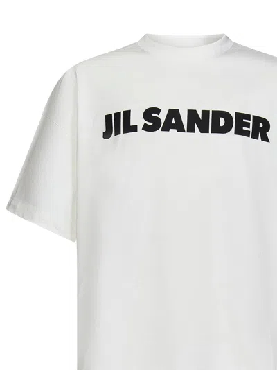 Jil Sander T-shirt  In Bianco