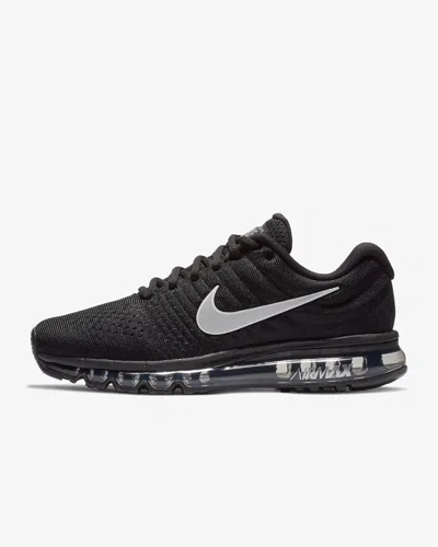 Nike Air Max 2017 849559-001 Men's Black Anthracite Low Top Running Shoes Sga158