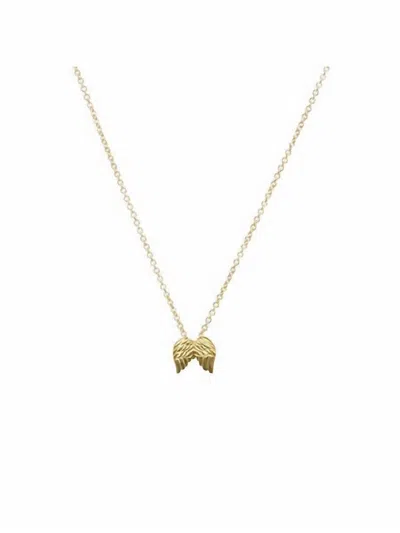 Dogeared Guardian Angel Necklace In Gold