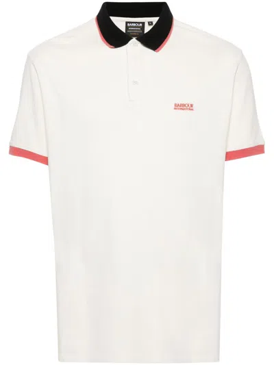 Barbour Howall Polo Clothing In Cr11 Dove Grey