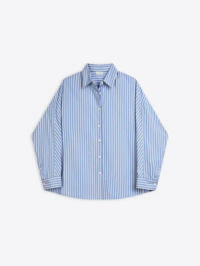 Dries Van Noten 00760-casio 8067 W.w.shirt Clothing In Blue