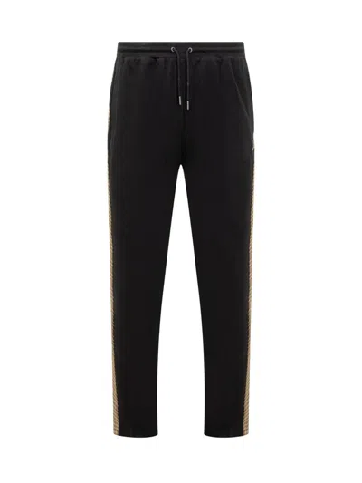 Fred Perry Fp Crochet Track Pant In Black