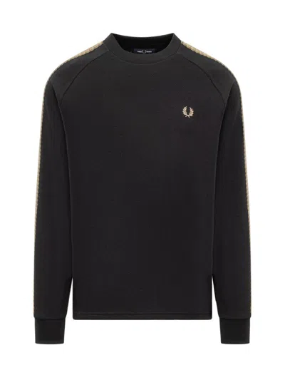 Fred Perry Fp Ls Top In Black