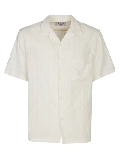 Portuguese Flannel Cotton Shirt In White