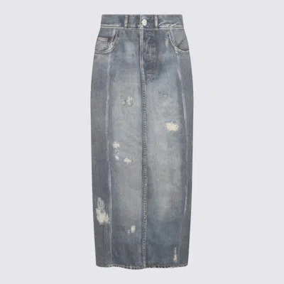 Acne Studios Skirts In Denim Blue