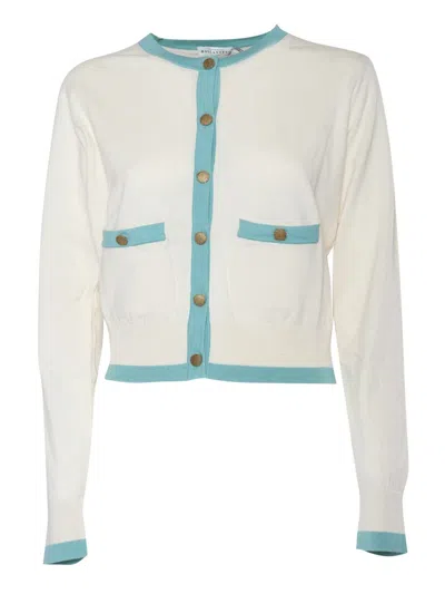 Ballantyne Cardigan In White