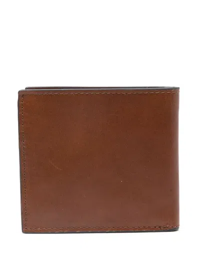 Barbour Torridon Leather Wallet Accessories In Ta51 Cognac