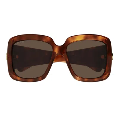 Gucci Gg1402s Havana Sunglasses