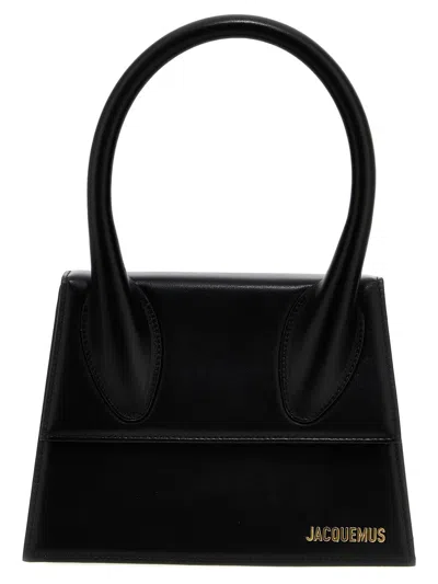 Jacquemus 'le Grand Chiquito' Handbag In Black