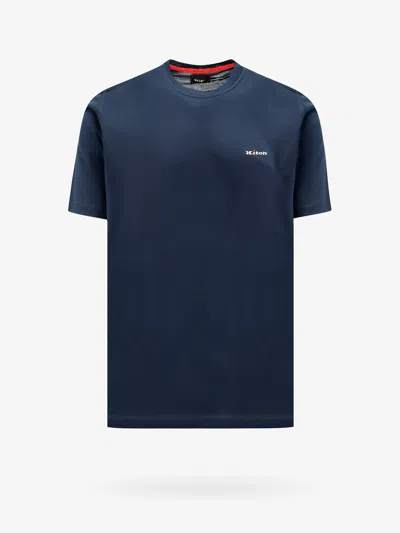 Kiton Ciro Paone T-shirt In Blue