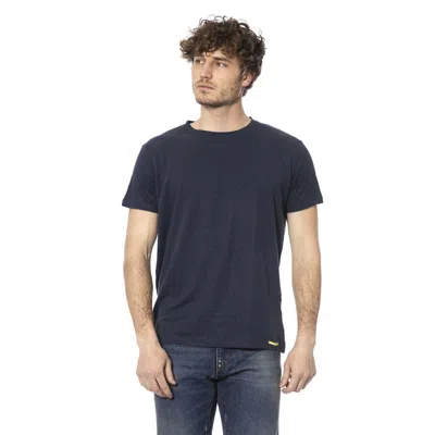 Distretto12 Cotton Men's T-shirt In Blue