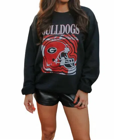 Charlie Southern Georgia Bulldogs Band Sweatshirt In Black