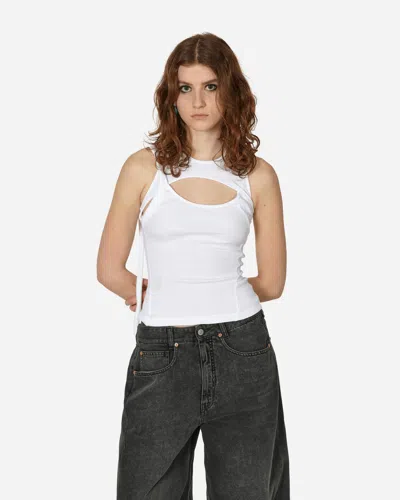 Ottolinger Layered Cut-out Tank Top In White