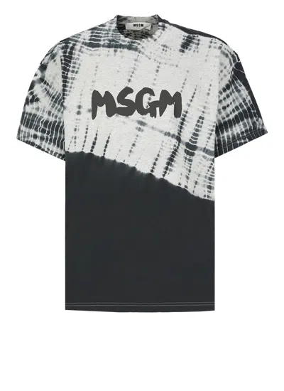 Msgm T-shirts And Polos Grey