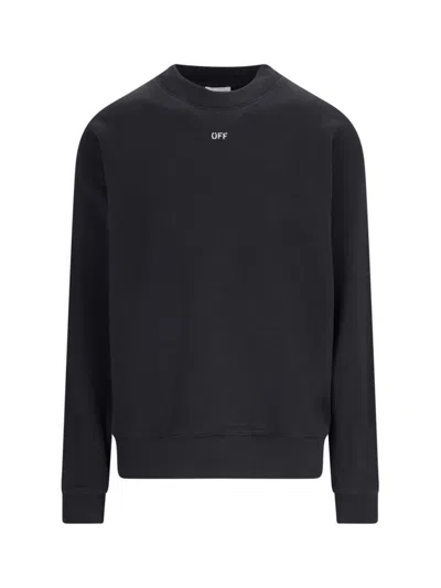 Off-white Sweaters In Black